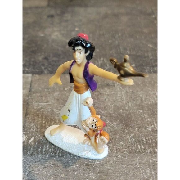 Disney Aladdin Abu lamp Mattel 1992 toy figure - Picture 2 of 5